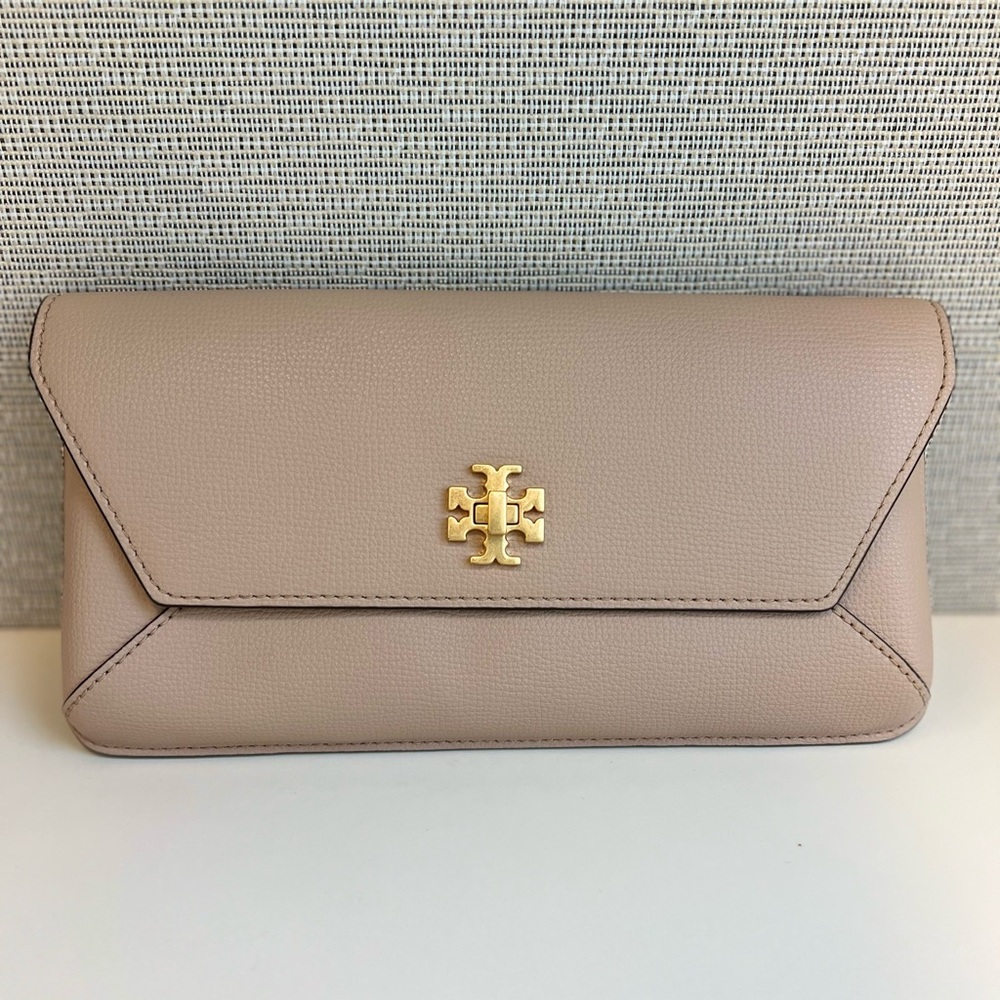 Tory Burch Saffiano Leather Clutch